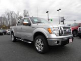 2010 Ingot Silver Metallic Ford F150 Lariat SuperCrew 4x4 #25352528