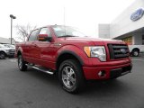 2010 Red Candy Metallic Ford F150 FX4 SuperCrew 4x4 #25352536