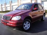 2000 Bordeaux Red Metallic Mercedes-Benz ML 320 4Matic #25352695