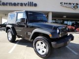 2010 Black Jeep Wrangler Sport 4x4 #25352729