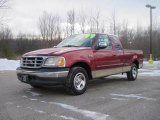 1999 Toreador Red Metallic Ford F150 XLT Extended Cab #25352801