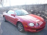 Renaissance Red Toyota Celica in 1995