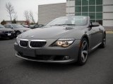 2008 Stratus Grey Metallic BMW 6 Series 650i Convertible #25414874