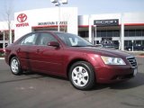 2009 Dark Cherry Red Hyundai Sonata GLS #25415017