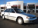 1995 Quick Silver Metallic Subaru Legacy L Sedan #25415018