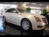 2010 White Diamond Tricoat Cadillac CTS 3.0 Sport Wagon #25415039