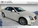 2010 White Diamond Tricoat Cadillac CTS 3.6 Premium Sedan #25415041