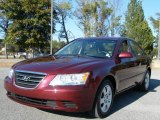 2010 Dark Cherry Red Hyundai Sonata GLS #25415319