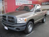 2007 Light Khaki Metallic Dodge Ram 1500 ST Regular Cab #25415160