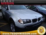 2004 Titanium Silver Metallic BMW X3 3.0i #25458750