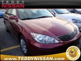2006 Salsa Red Pearl Toyota Camry LE #25458746