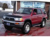 Sunfire Red Pearl Toyota 4Runner in 1996