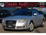 2007 Light Silver Metallic Audi A4 3.2 quattro Cabriolet #25464458