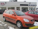 2009 Sunset Orange Kia Rio Rio5 LX Hatchback #25464463