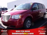 2009 Inferno Red Crystal Pearl Chrysler Town & Country LX #25464304