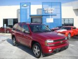 2005 Medium Red Metallic Chevrolet TrailBlazer LT 4x4 #25464322