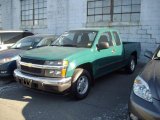 2007 Woodland Green Chevrolet Colorado Work Truck Extended Cab #25464358