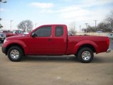 2009 Red Brick Nissan Frontier XE King Cab #25500781