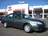 2005 Aspen Green Pearl Toyota Camry LE #25500793