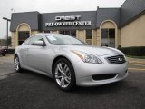 2008 Liquid Platinum Silver Infiniti G 37 Journey Coupe #25501109