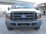 2006 Oxford White Ford F350 Super Duty XL Regular Cab 4x4 Chassis #25501173