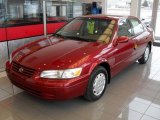 1998 Sunfire Red Pearl Toyota Camry LE #25501201