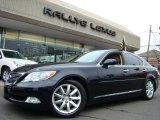 2007 Black Sapphire Pearl Lexus LS 460 #25501036