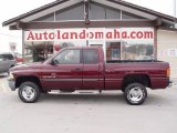 2001 Dark Garnet Red Pearl Dodge Ram 1500 SLT Club Cab 4x4 #25537861