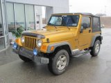 2003 Jeep Wrangler X 4x4 Front 3/4 View