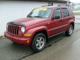 2005 Inferno Red Crystal Pearl Jeep Liberty Renegade 4x4 #25537834