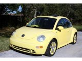 2001 Yellow Volkswagen New Beetle Sport Edition Coupe #25537838