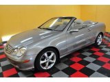 2005 Diamond Silver Metallic Mercedes-Benz CLK 320 Cabriolet #25581122