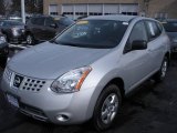 2009 Silver Ice Nissan Rogue S AWD #25580995