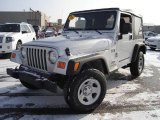 2006 Bright Silver Metallic Jeep Wrangler X 4x4 #25580713