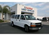 2008 Summit White Chevrolet Express LS 2500 Passenger Van #25581178