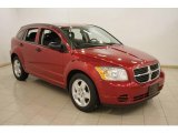 2008 Inferno Red Crystal Pearl Dodge Caliber SXT #25581222