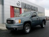 2008 Stealth Gray Metallic GMC Sierra 1500 Regular Cab 4x4 #25581238
