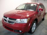 2010 Inferno Red Crystal Pearl Coat Dodge Journey SXT #25580802