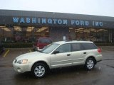 2005 Champagne Gold Opal Subaru Outback 2.5i Wagon #25632022