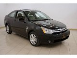 2008 Black Ford Focus SES Coupe #25632190