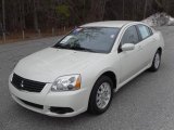 2009 Dover White Pearl Mitsubishi Galant ES #25632201