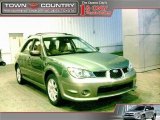 2006 Evergreen Metallic Subaru Impreza Outback Sport Wagon #25632117