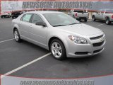 2010 Silver Ice Metallic Chevrolet Malibu LS Sedan #25632250