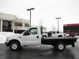 2002 Oxford White Ford F350 Super Duty XL Regular Cab Chassis #25632145