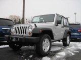 2010 Bright Silver Metallic Jeep Wrangler Sport 4x4 #25676112