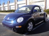 1999 Batik Blue Metallic Volkswagen New Beetle GLS Coupe #25710050