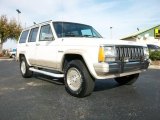 1996 Stone White Jeep Cherokee Country #25710190