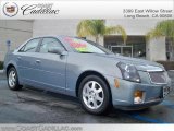 2007 Sunset Blue Cadillac CTS Sedan #25709719