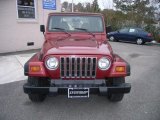 1999 Chili Pepper Red Pearlcoat Jeep Wrangler SE 4x4 #25710055
