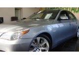 2007 Silver Grey Metallic BMW 5 Series 550i Sedan #25709903